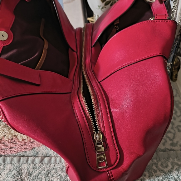 Coach Lexy Legacy Jacquard Should Bag Pink A1781-F57640 - Picture 8 of 10